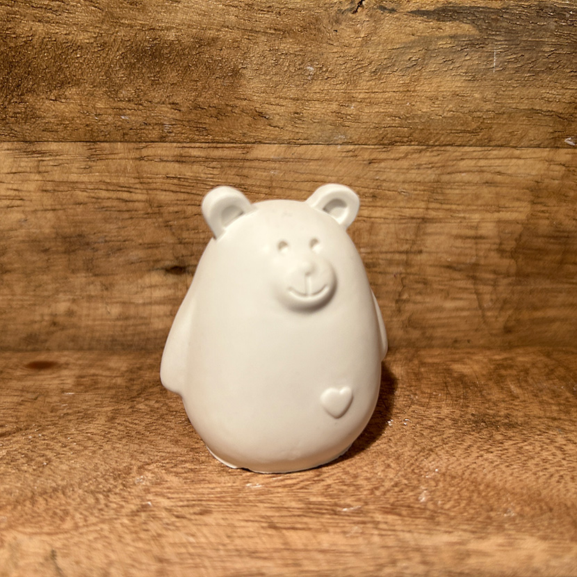 Winterliches Häuschen aus Gießkeramik – Bild 4