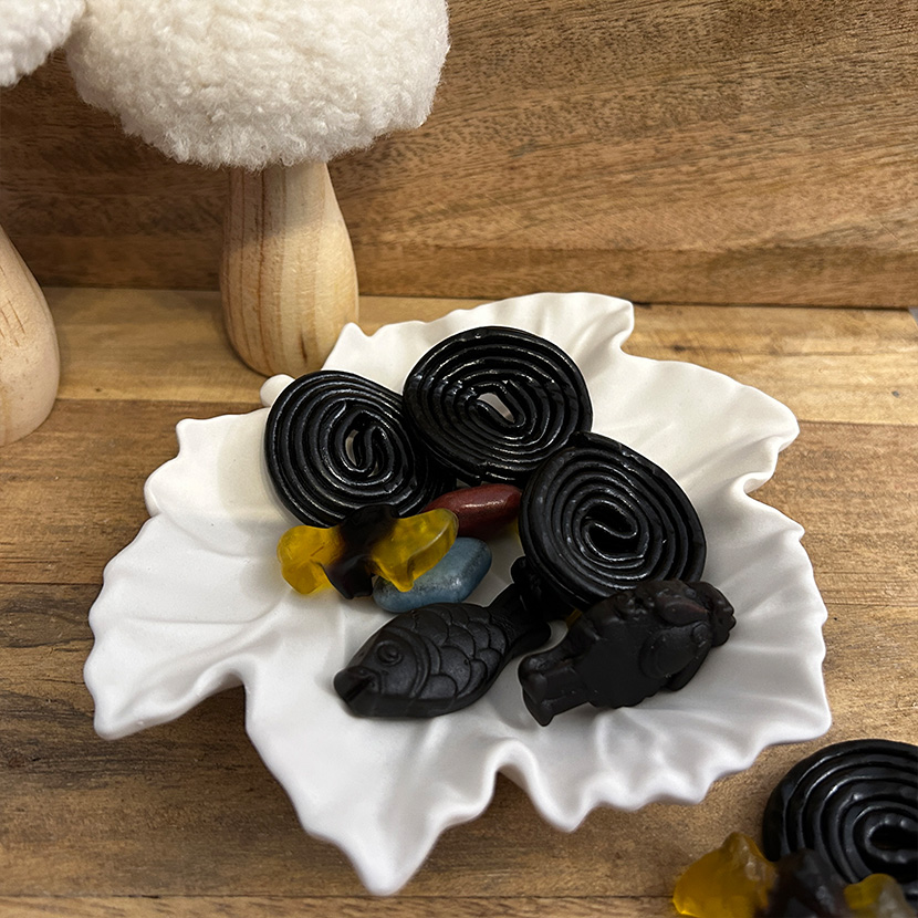 Schale in Blatt-Optik – Bild 2