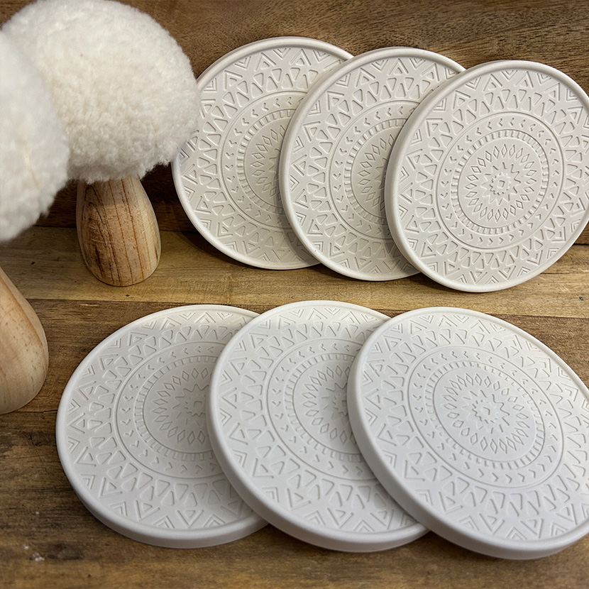 Untersetzer mit Mandala-Design – Bild 3