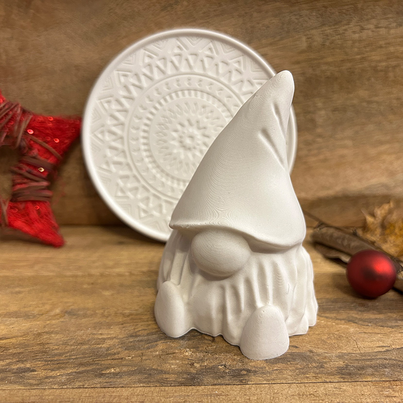 Wichtel auf Mandala-Untersetzer – Bild 2