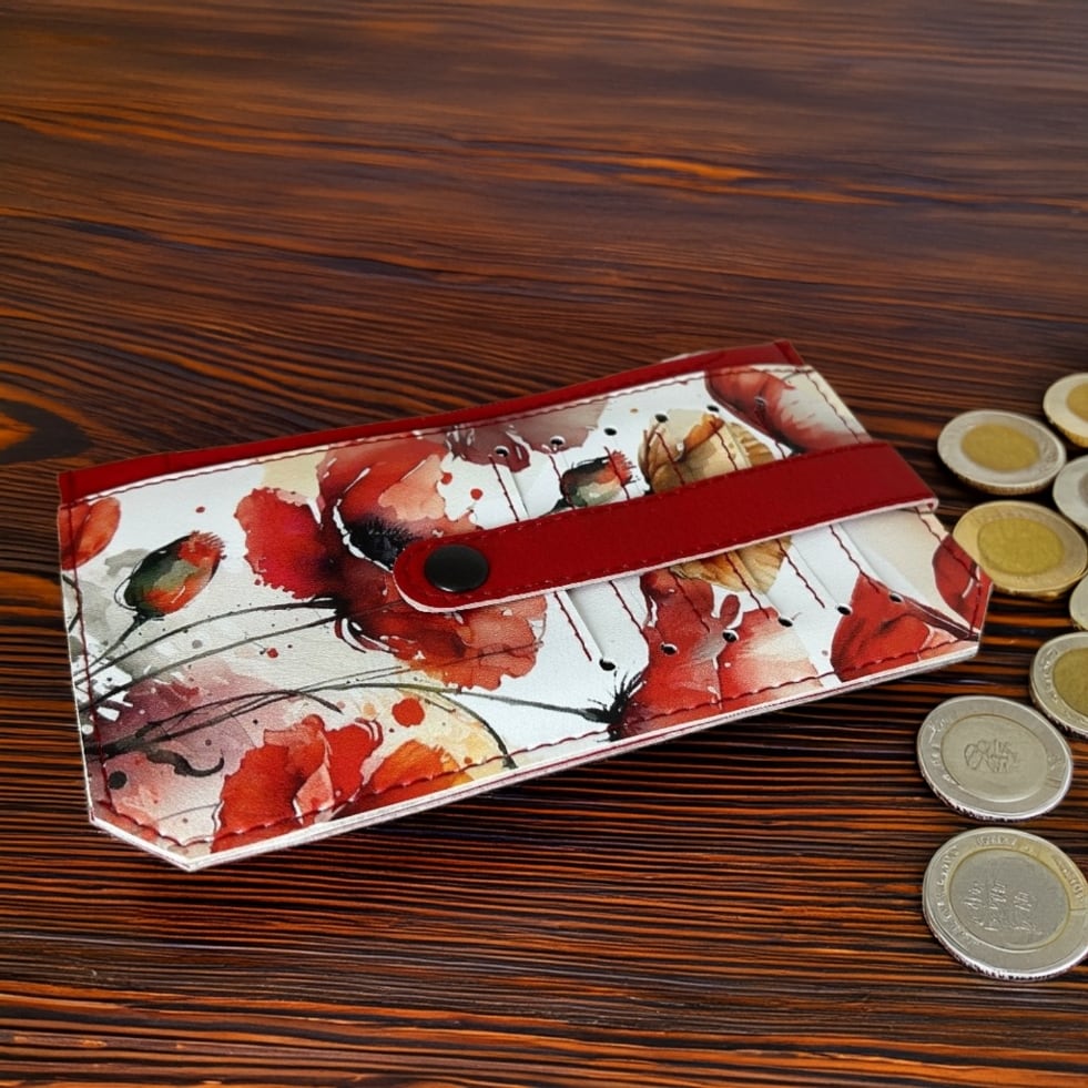 Handgemachte Geldbörse in 3 Varianten